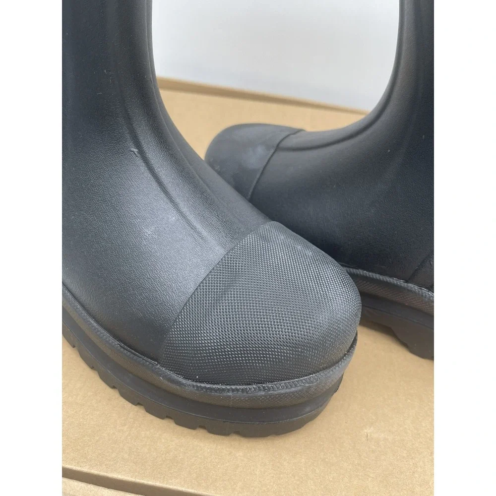 Drycode Rain Mud Waterproof Boots Size 5 Black Mens